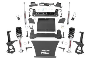 Chevrolet Silverado 1500 Suspension Lift Kit - Rough Country - 4 Inch Lift Kit with N3 Struts - '19-'24